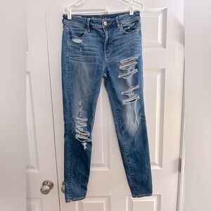 American Eagle High Rise Super Stretch Jeggings
